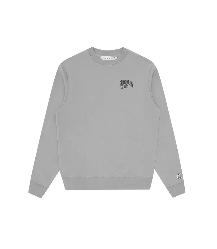 SMALL ARCH LOGO CREWNECK - GREY