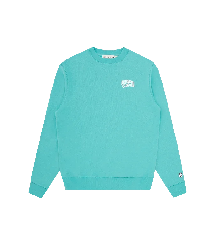 SMALL ARCH LOGO CREWNECK - TEAL