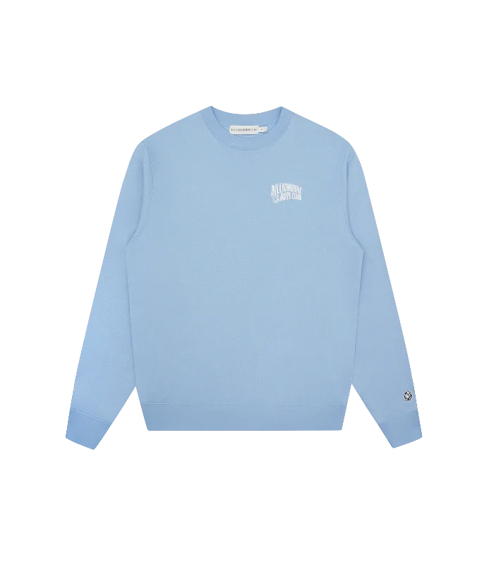 SMALL ARCH LOGO CREWNECK - BLUE