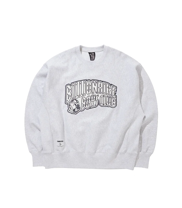 ARCH LOGO SWEATSHIRT - ASH GREY