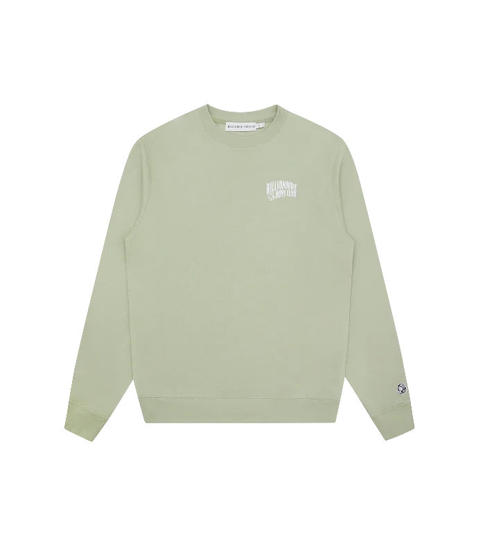 SMALL ARCH LOGO CREWNECK - GREEN