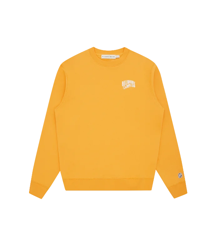 SMALL ARCH LOGO CREWNECK - ORANGE