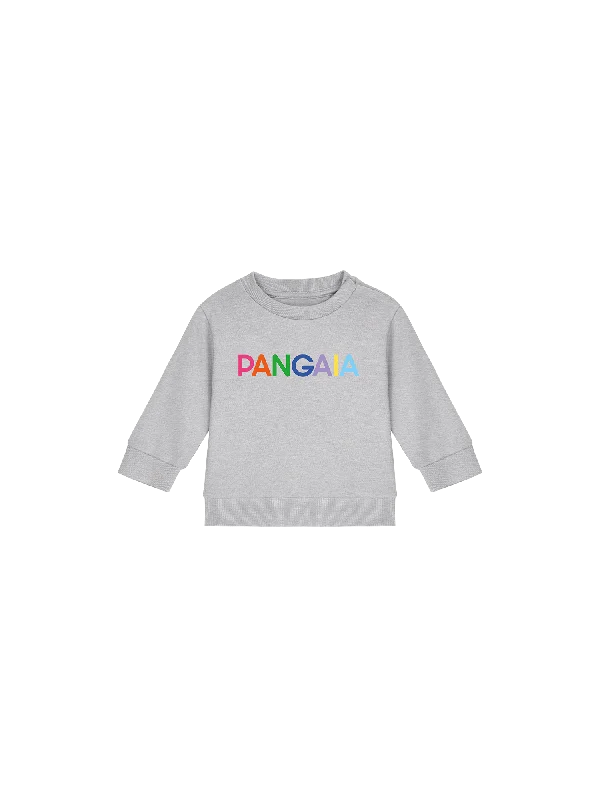 Baby 365 Midweight Pangaia Sweatshirt—grey marl