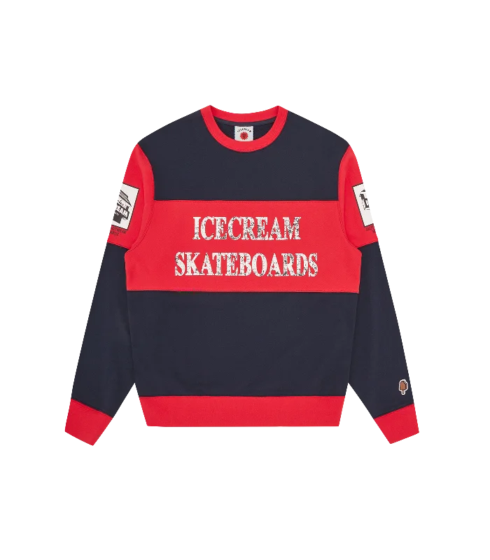 WORLD TOUR CREWNECK - NAVY