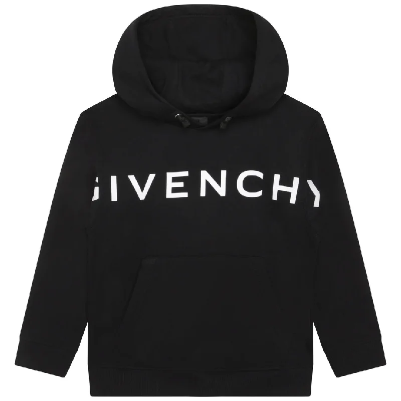 Black Logo Hoodie