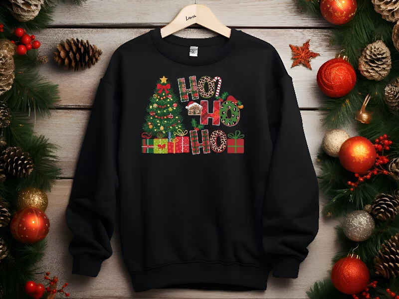 🎄 Ho, Ho, Ho Christmas Sweatshirt – Festive, Cozy, and Premium Quality! 🎅