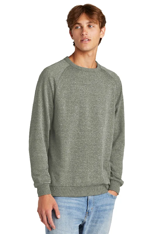 District Mens Perfect Tri Fleece Crewneck Sweatshirt - Grey Frost