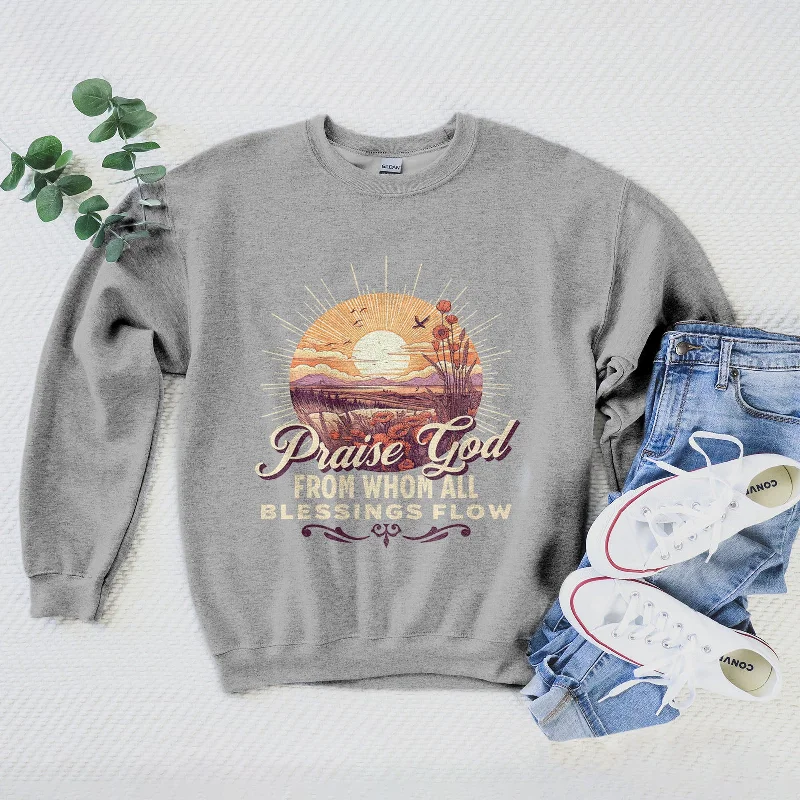 Praise God Vintage Sweatshirt