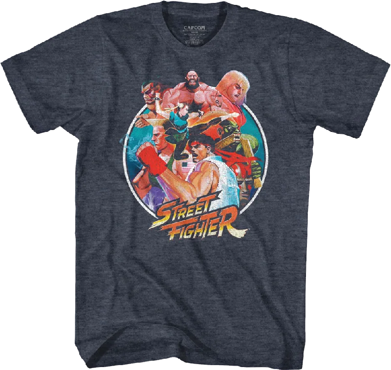 Collage Street Fighter T-Shirt