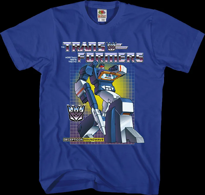 Decepticon Soundwave Transformers T-Shirt