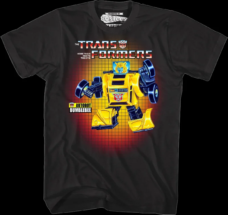 Box Art Bumblebee Transformers T-Shirt