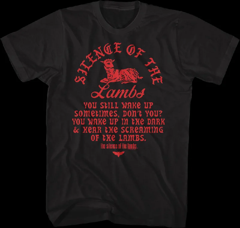 Wake Up in the Dark Silence of the Lambs T-Shirt