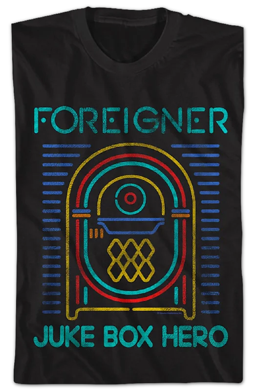 Juke Box Hero Foreigner T-Shirt