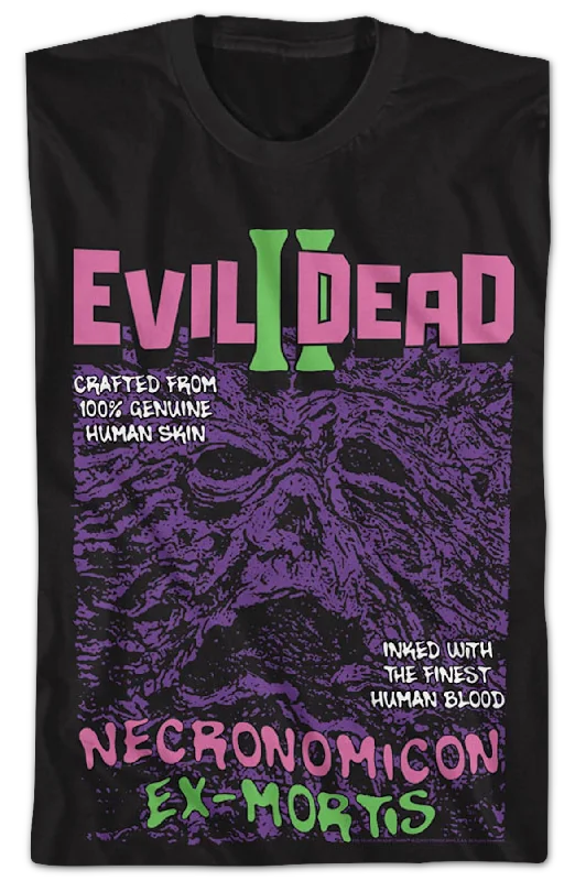 Necronomicon Ex-Mortis Evil Dead II T-Shirt