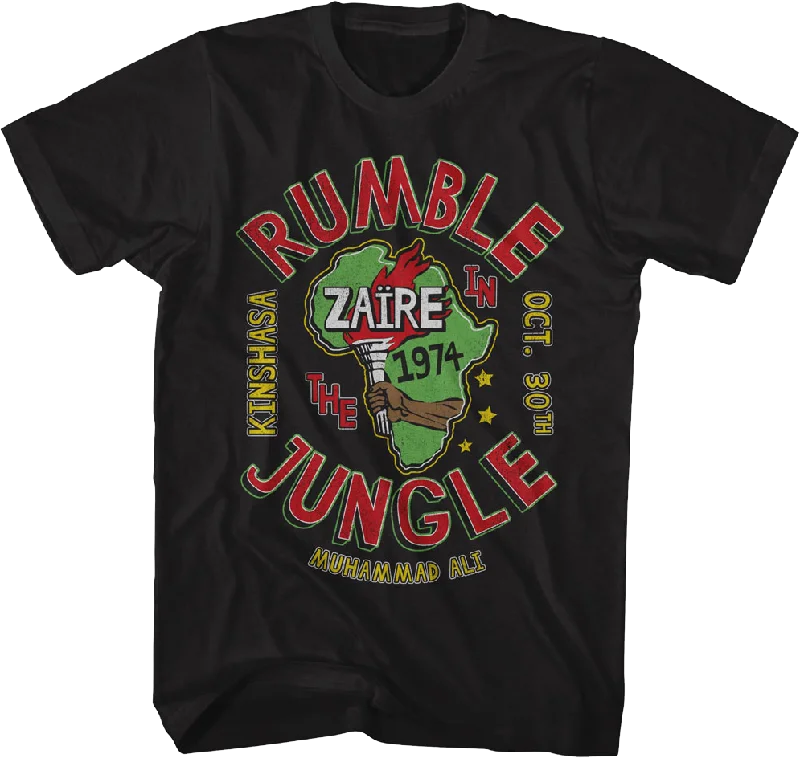 Rumble In The Jungle 1974 Muhammad Ali T-Shirt