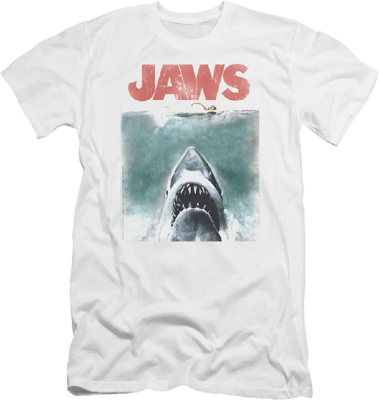 Movie Poster Premium Jaws T-Shirt