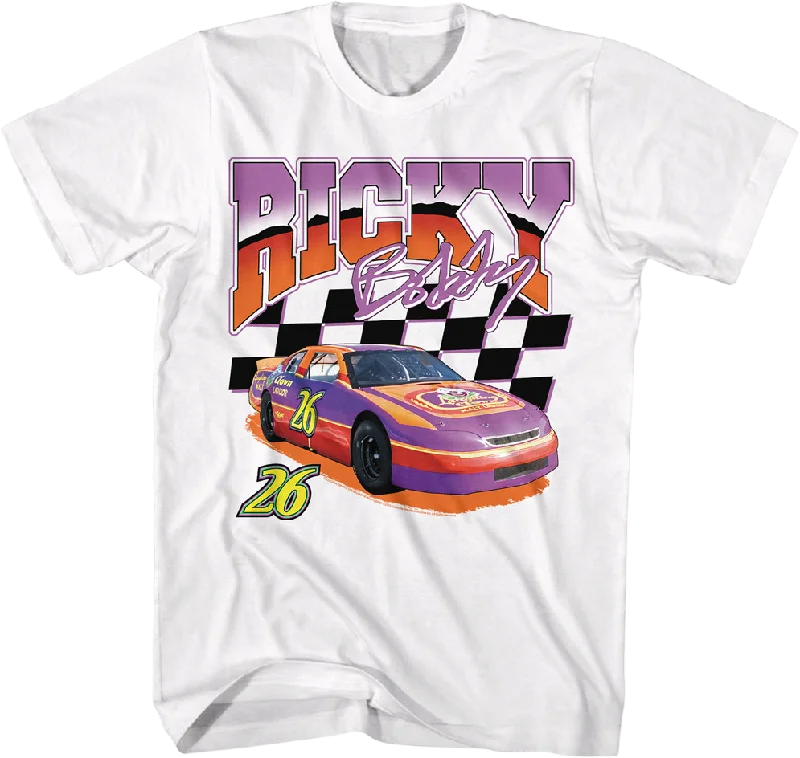 Ricky Bobby Checkered Flag Talladega Nights T-Shirt