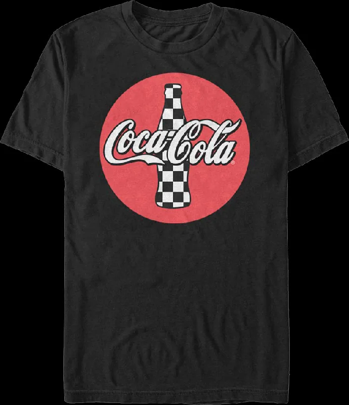 Checkerboard Bottle Coca-Cola T-Shirt