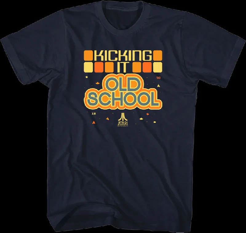 Kicking It Old School Atari T-Shirt