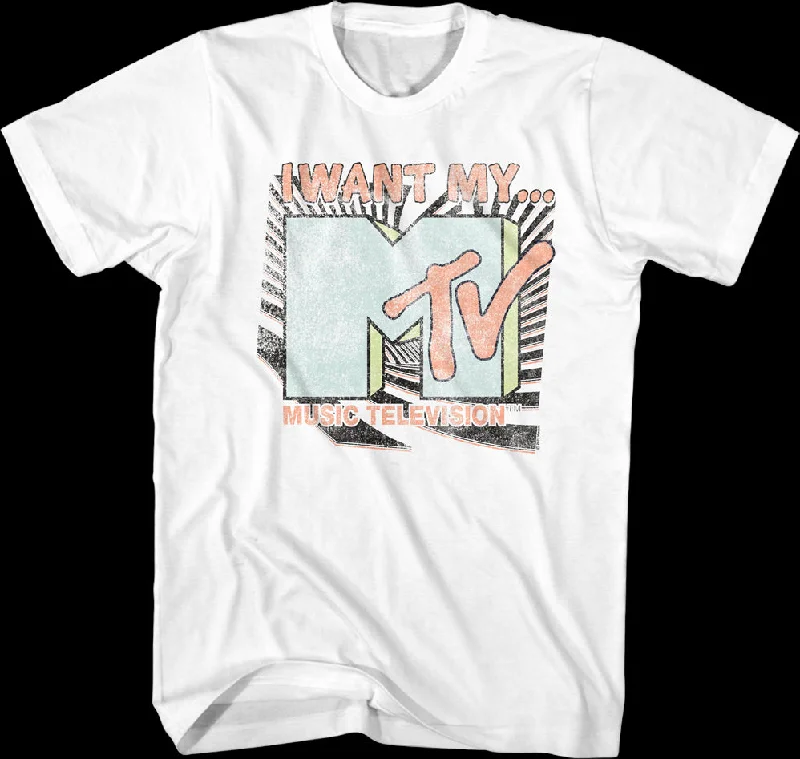 Vintage I Want My MTV Shirt