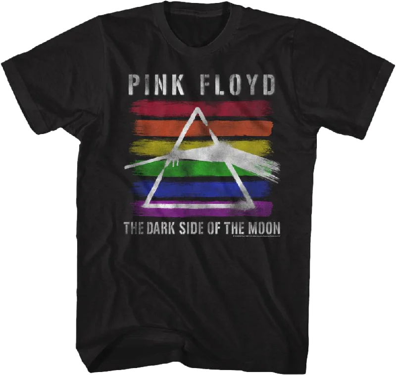 Rainbow Dark Side of the Moon Pink Floyd T-Shirt