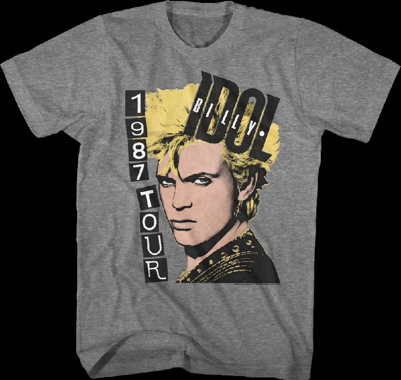 1987 Tour Billy Idol T-Shirt