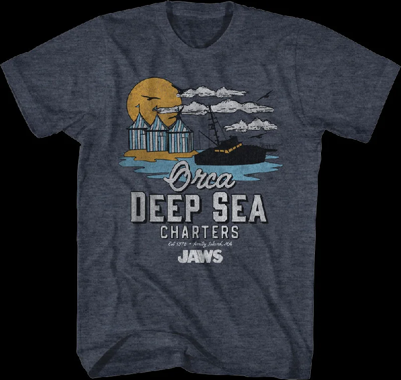 Vintage Orca Deep Sea Charters Jaws T-Shirt