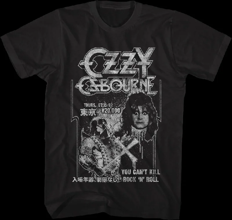 You Can't Kill Rock 'N' Roll Ozzy Osbourne T-Shirt