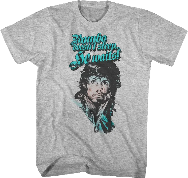 Doesn't Sleep Rambo T-Shirt