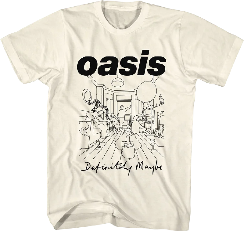 Definitely Maybe Sketch Oasis T-Shirt