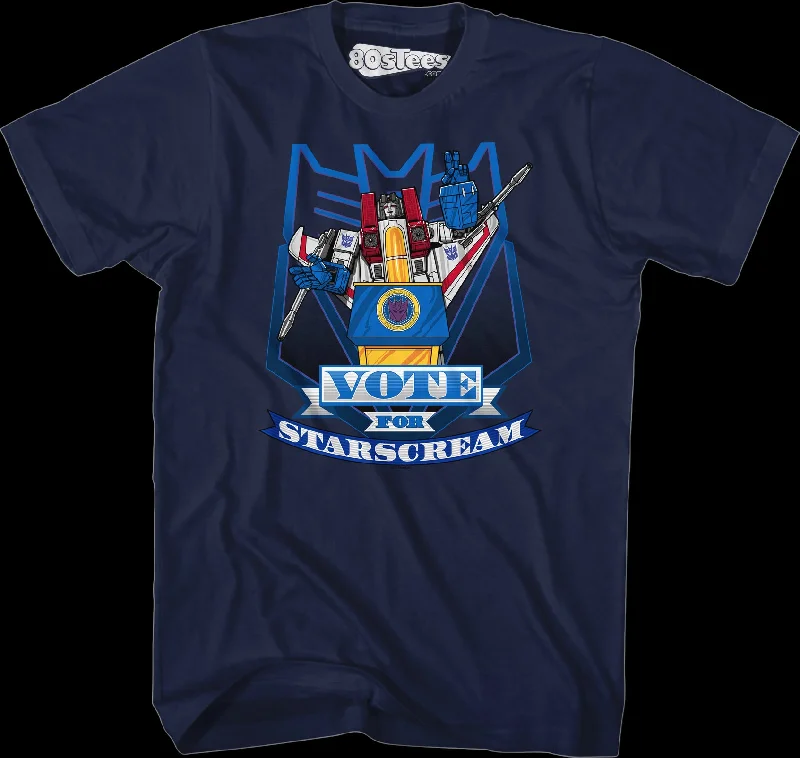 Transformers Vote For Starscream T-Shirt