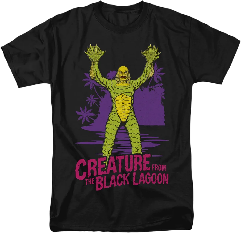 Neon Creature From The Black Lagoon T-Shirt