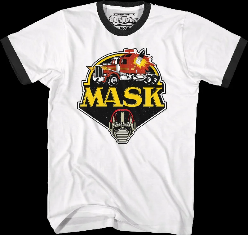 Retro Logo MASK Ringer Shirt