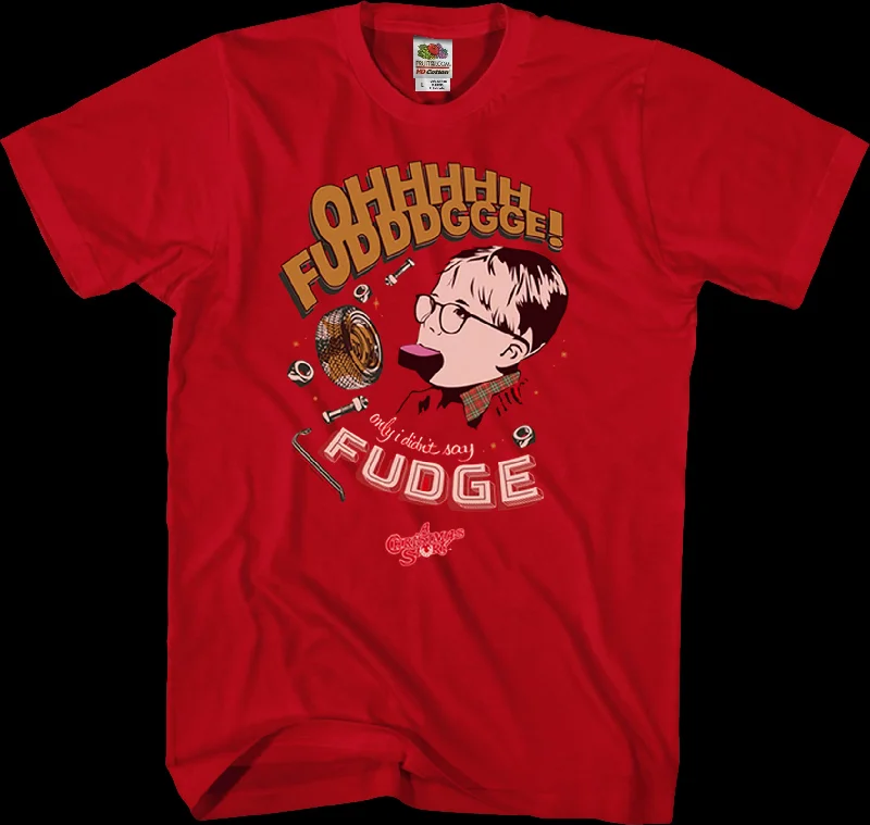 Oh Fudge Christmas Story T-Shirt