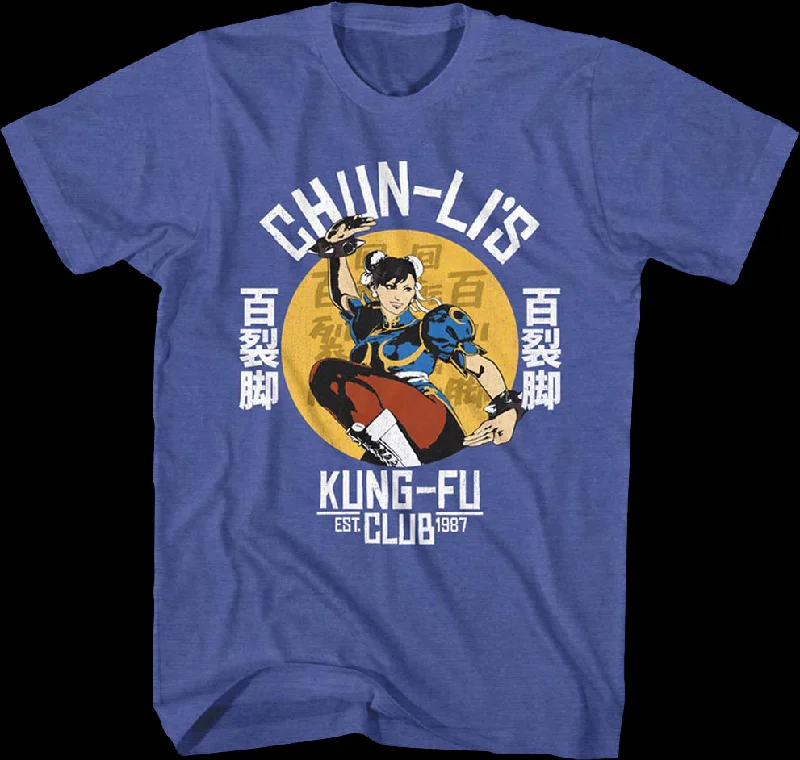 Chun-Li's Kung-Fu Club Street Fighter T-Shirt