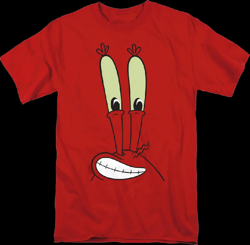 Mr. Krabs Face SpongeBob SquarePants T-Shirt