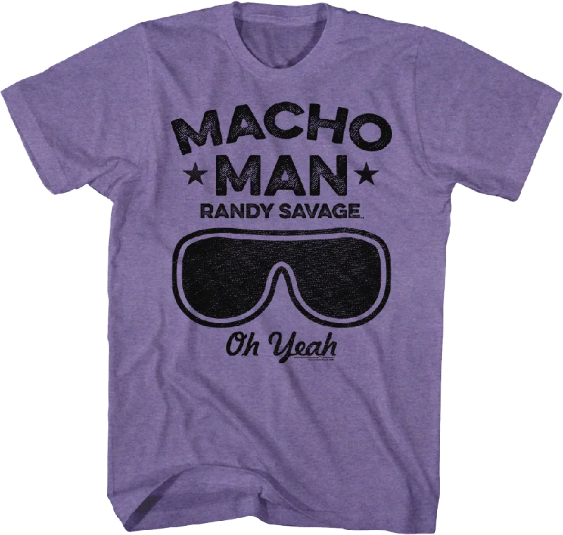 Sunglasses Macho Man Randy Savage T-Shirt