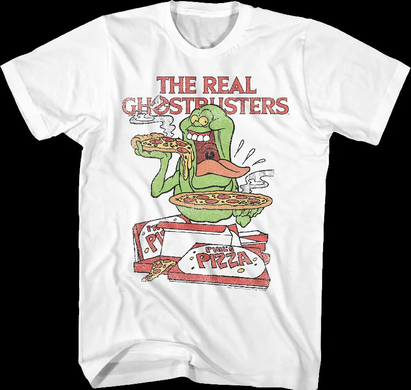 Slimer's Pizza Real Ghostbusters T-Shirt