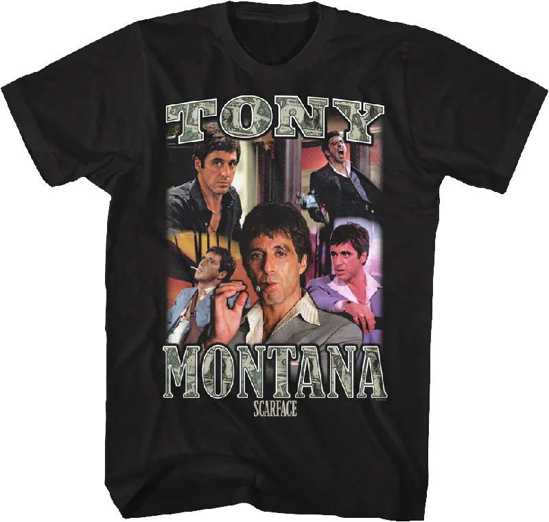 Tony Montana Make The Money Scarface T-Shirt