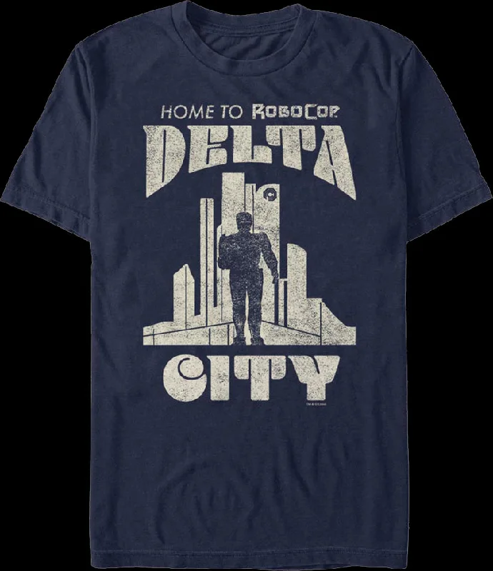 Delta City Silhouette Robocop T-Shirt