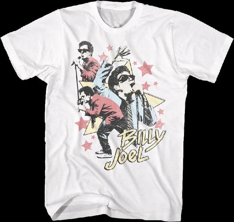 Retro Collage Billy Joel T-Shirt