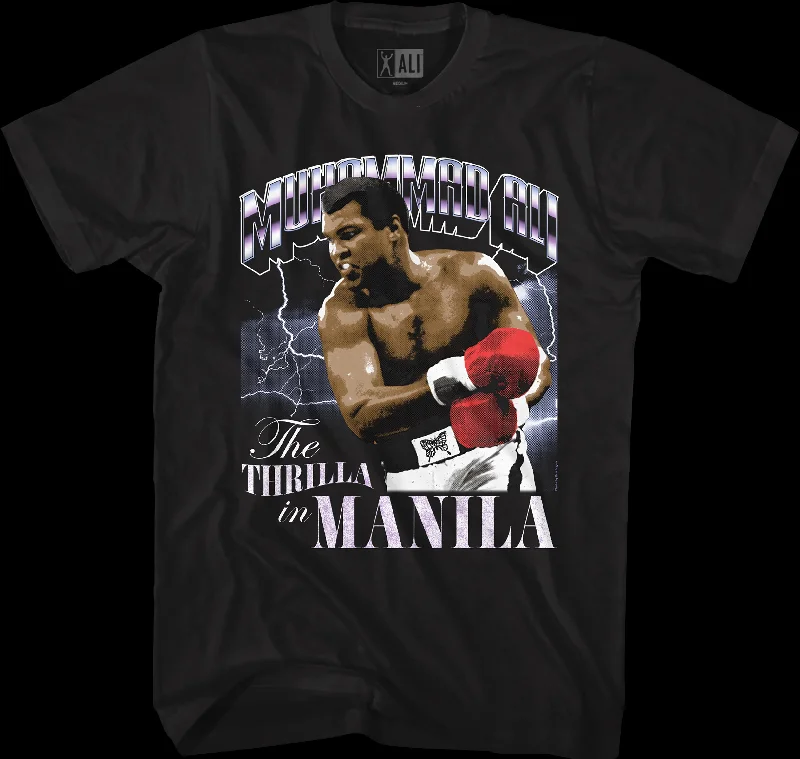 Thrilla In Manila Muhammad Ali T-Shirt