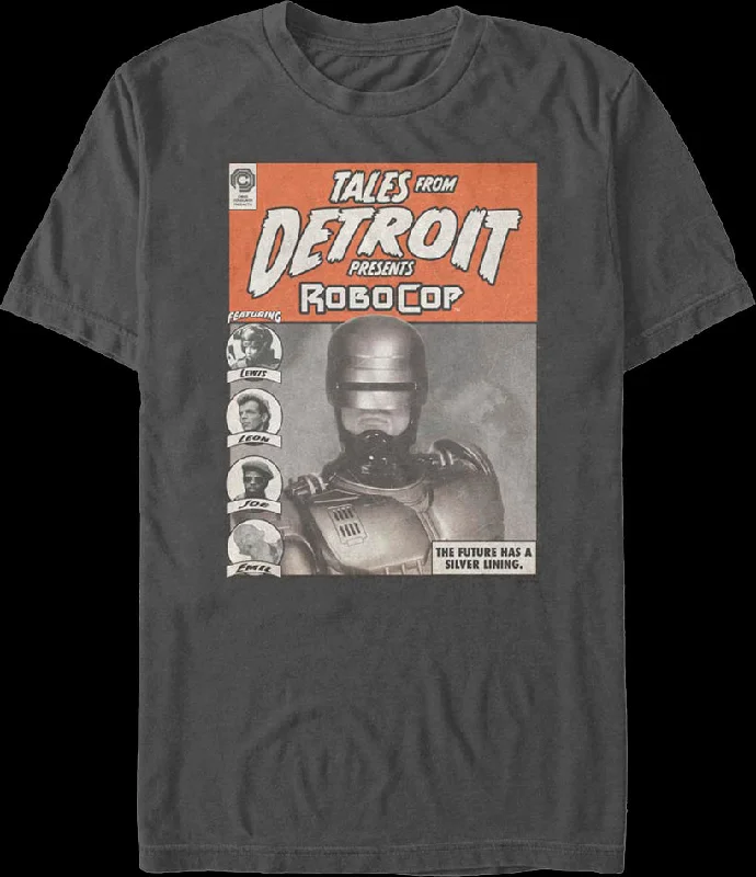 Tales From Detroit Comic Book Robocop T-Shirt