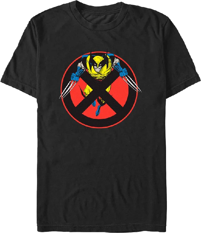 Wolverine X-Men Logo Marvel Comics T-Shirt