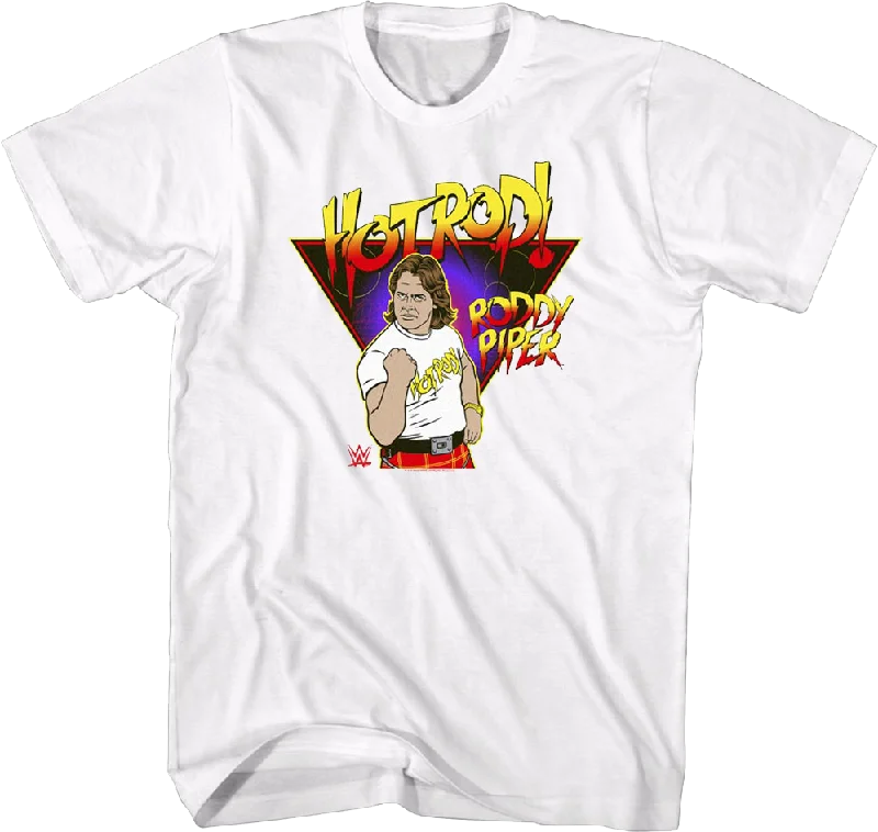 Illustrated Rowdy Roddy Piper T-Shirt