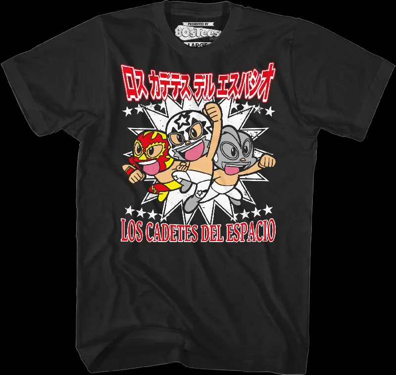 Los Cadetes Del Espacio Luchador T-Shirt