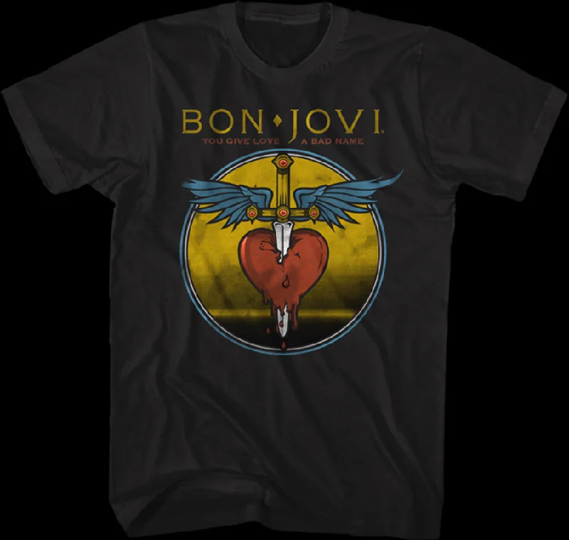 You Give Love A Bad Name Bon Jovi T-Shirt