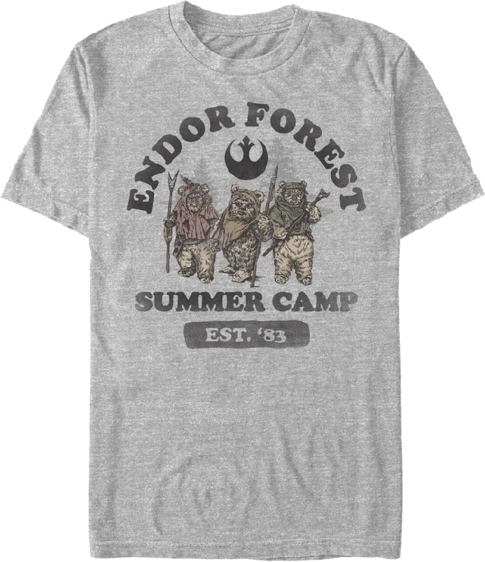 Endor Forest Summer Camp Star Wars T-Shirt