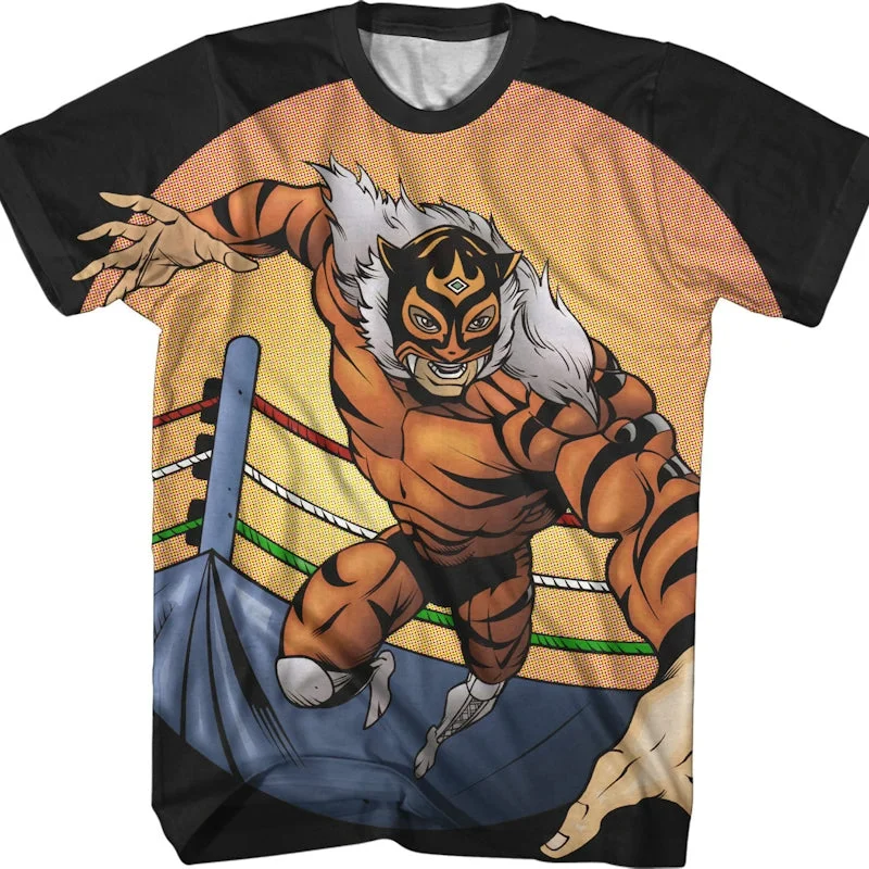 El Felino Sublimation Luchador Shirt