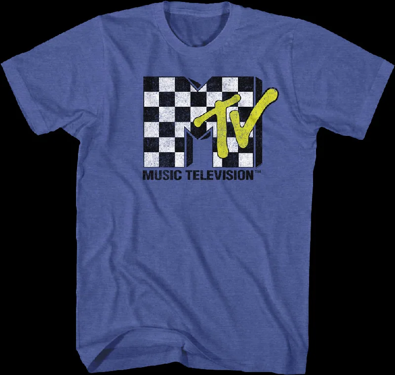 Checkerboard Logo MTV Shirt